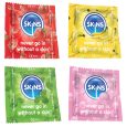 SKINS – PRESERVATIVO SABORES VARIOS 12 UDS