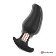 PLUG VIBRADOR AMADEUS PRETO 15.5X3.1CM