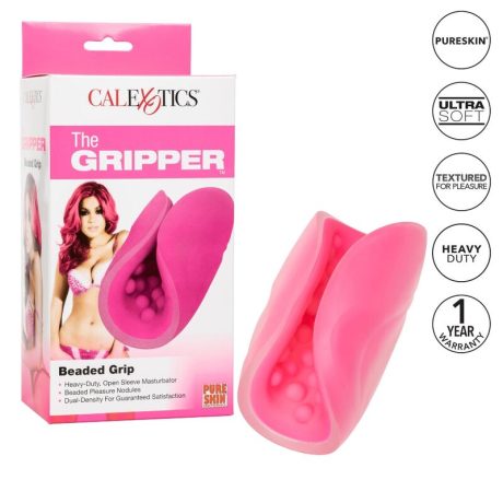 CALEX - MASTURBADOR DE GRIP COM FRONTEIRA