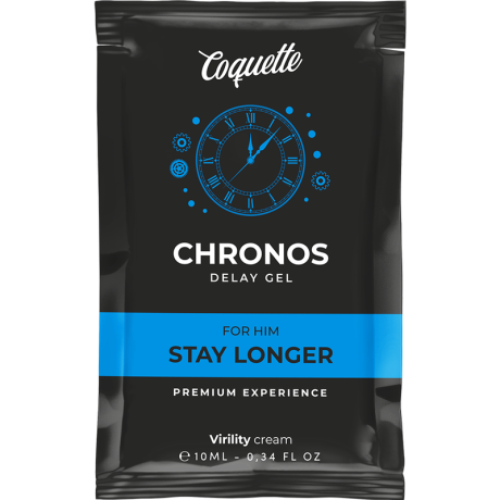 GEL CHRONOS STAY LONGER RETARDANTE PARA HOMEM 10ML | COQUETTE
