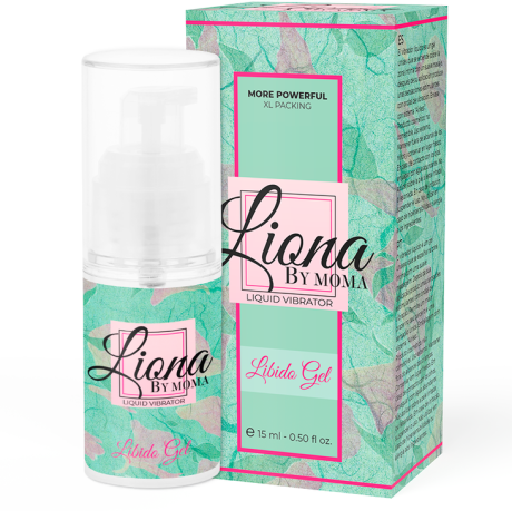 VIBRADOR LÍQUIDO LIBIDO 15ML | LIONA BY MOMA