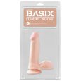 RUBBER BASIX WORKS DILDO CARNE DE 16 CM