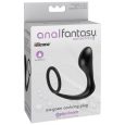 PLUG ANAL ASS-GASM COM ANEL PENIANO PRETO
