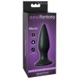 PLUG ANAL RECARREGÁVEL PRETO S 8.9CM