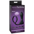 ASS-GASM PRO RECARREGÁVEL COM ANEL PENIANO ELITE PRETO 9.4X4.1CM | ANAL FANTASY