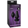 PLUG ANAL INFLÁVEL PRETO 13X6.4CM