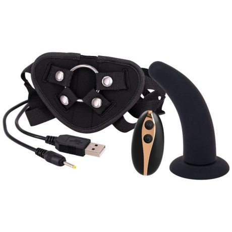 SEVENCREATIONS ARNÊS STRAP-ON COM DILDO 12,5 CM