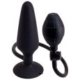 PLUG ANAL INFLÁVEL PRETO L 11.3X7CM