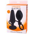 PLUG ANAL INFLÁVEL PRETO L 11.3X7CM