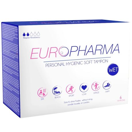 TAMPÕES MOLHADOS SOFT 6UNI. | EUROPHARMA