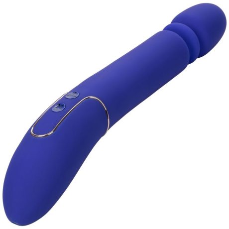 VARINHA VIBRATÓRIA SHAMELESS SLIM THUMPER AZUL | CALIFORNIA EXOTICS