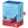 SATISFYER DOUBLE FUN PARTNER VIBRATOR – ROXO