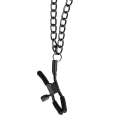 CHOKER COM CORRENTES E BRAÇADEIRAS DE MAMILOS