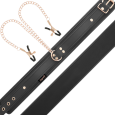 CHOKER COM CORRENTES E BRAÇADEIRAS DE MAMILOS