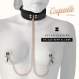 CHOKER COM CORRENTES E BRAÇADEIRAS DE MAMILOS