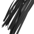 CHICOTE DE COURO VEGAN PRETO