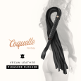 CHICOTE DE COURO VEGAN PRETO