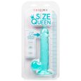 CALEX SIZE QUEEN DILDO – AZUL 15,3 CM