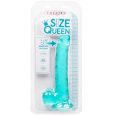 CALEX SIZE QUEEN DILDO – BLUE 20.3 CM