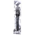 ALL BLACK – DUCHA ANAL SILICONA 27 CM