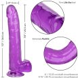 CALEX SIZE QUEEN DILDO – ROXO 25,5 CM