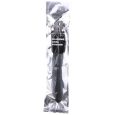 MANGUEIRA DE SILICONE PARA DUCHE ANAL 27CM | ALL BLACK