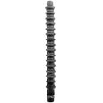 MANGUEIRA DE SILICONE PARA DUCHE ANAL 28.5CM | ALL BLACK