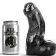 ALL BLACK DILDO 17CM