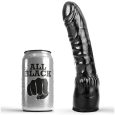 ALL BLACK – DILDO NEGRO REALÍSTICO 20 CM