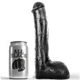 DILDO ANAL PRETO 23CM
