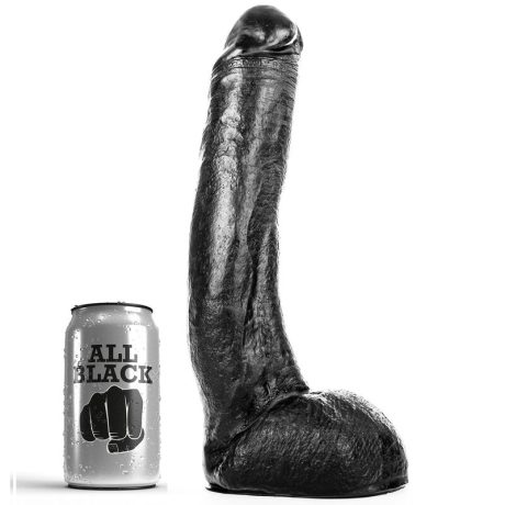 ALL BLACK DILDO 29CM