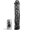 DILDO GIGANTE SOFT FISTING PRETO 32CM