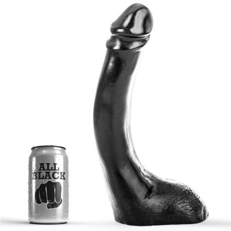 ALL BLACK DILDO 29CM