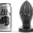PLUG ANAL PRETO 12X5CM