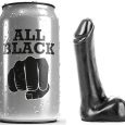 ALL BLACK DILDO 9CM
