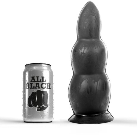 PLUG ANAL PRETO 23X8CM