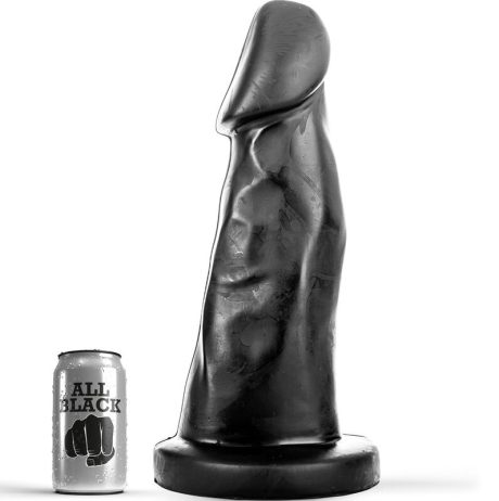 ALL BLACK DILDO 27CM