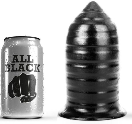 PLUG ANAL PRETO 16X8CM