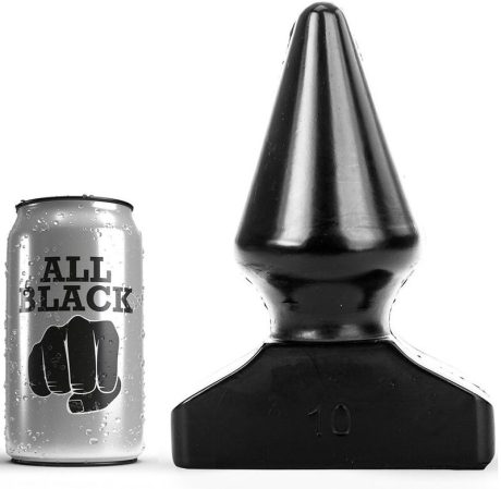 PLUG ANAL PRETO 20.5X9CM