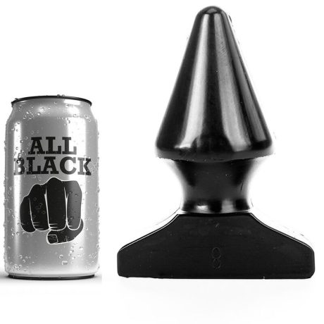 PLUG ANAL PRETO 17X8CM