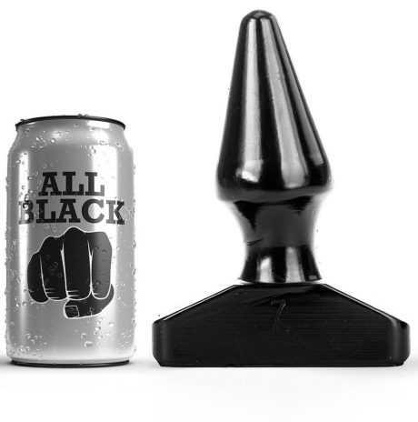 PLUG ANAL PRETO 16X6X6CM