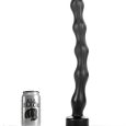 PLUG ANAL DE CONTAS PRETO 42X5CM
