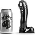 ALL BLACK DILDO 15CM