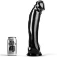ALL BLACK DILDO 33CM