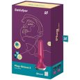 SATISFYER PLUG ILICIOUS 2 PLUG VIBRATOR – BERRY