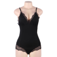 BODY LACE SEXY PRETO PLUS SIZE