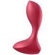 PLUG VIBRADOR BACKDOOR LOVER VERMELHO | SATISFYER