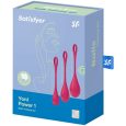 CONJUNTO DE BOLAS DE TREINO YONI POWER 1 VERMELHO | SATISFYER