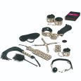 TEASE & PLEASE – JUEGO 13 ACCESORIOS BONDAGE