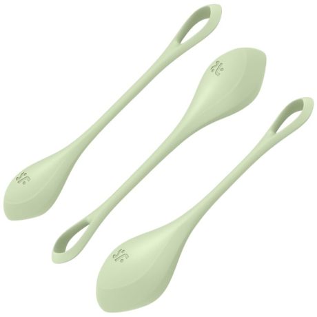 CONJUNTO DE BOLAS DE TREINO YONI POWER 2 VERDE | SATISFYER